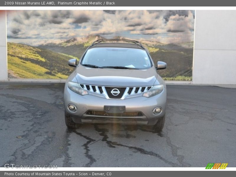 Platinum Graphite Metallic / Black 2009 Nissan Murano LE AWD