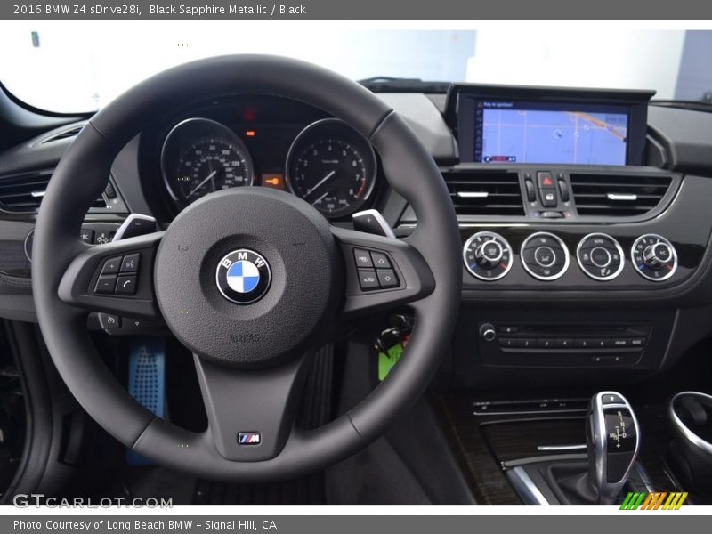 Black Sapphire Metallic / Black 2016 BMW Z4 sDrive28i