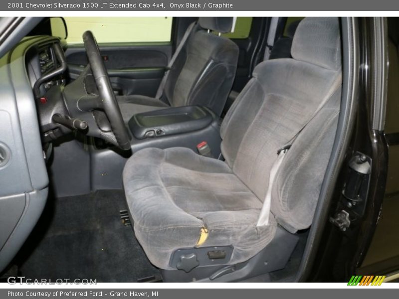 Onyx Black / Graphite 2001 Chevrolet Silverado 1500 LT Extended Cab 4x4