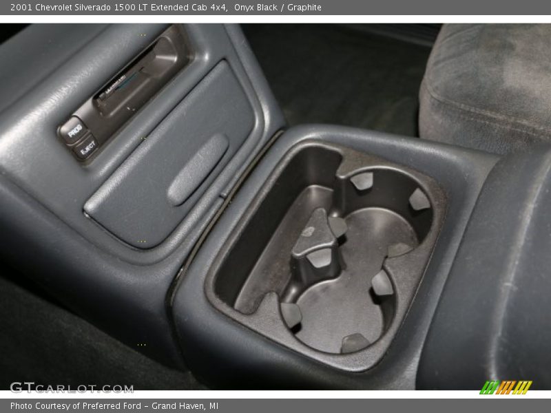 Onyx Black / Graphite 2001 Chevrolet Silverado 1500 LT Extended Cab 4x4