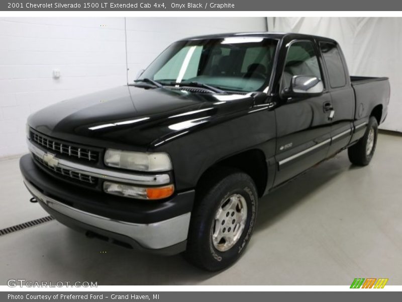 Onyx Black / Graphite 2001 Chevrolet Silverado 1500 LT Extended Cab 4x4
