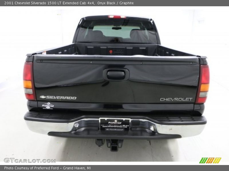 Onyx Black / Graphite 2001 Chevrolet Silverado 1500 LT Extended Cab 4x4