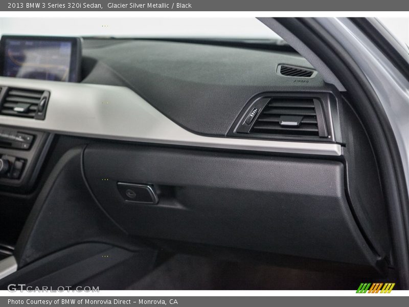Glacier Silver Metallic / Black 2013 BMW 3 Series 320i Sedan