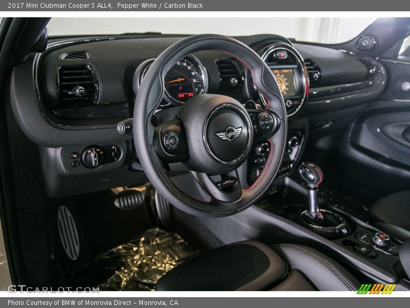 Pepper White / Carbon Black 2017 Mini Clubman Cooper S ALL4