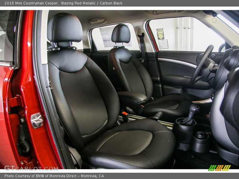 Blazing Red Metallic / Carbon Black 2016 Mini Countryman Cooper