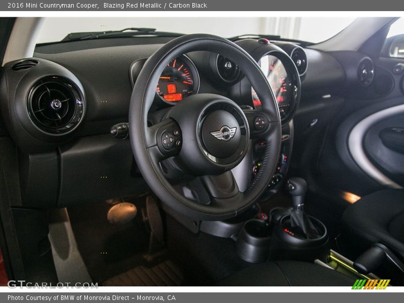 Blazing Red Metallic / Carbon Black 2016 Mini Countryman Cooper