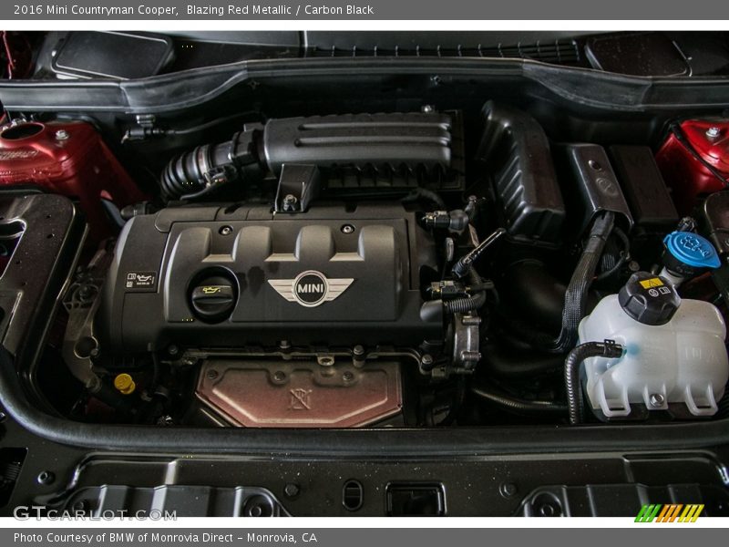 Blazing Red Metallic / Carbon Black 2016 Mini Countryman Cooper