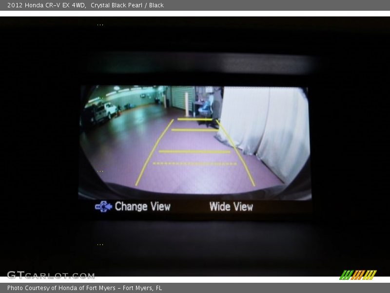 Crystal Black Pearl / Black 2012 Honda CR-V EX 4WD