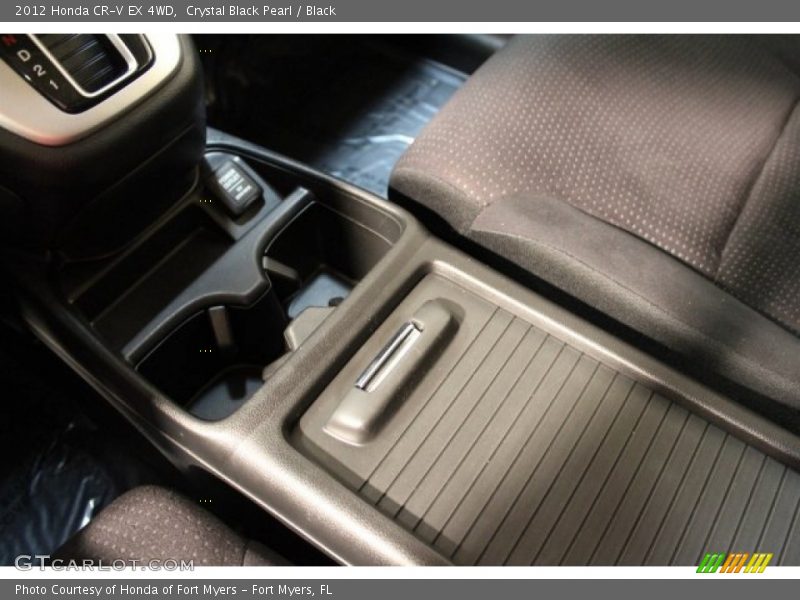 Crystal Black Pearl / Black 2012 Honda CR-V EX 4WD