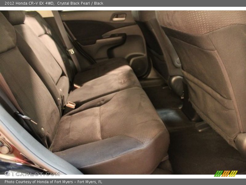 Crystal Black Pearl / Black 2012 Honda CR-V EX 4WD