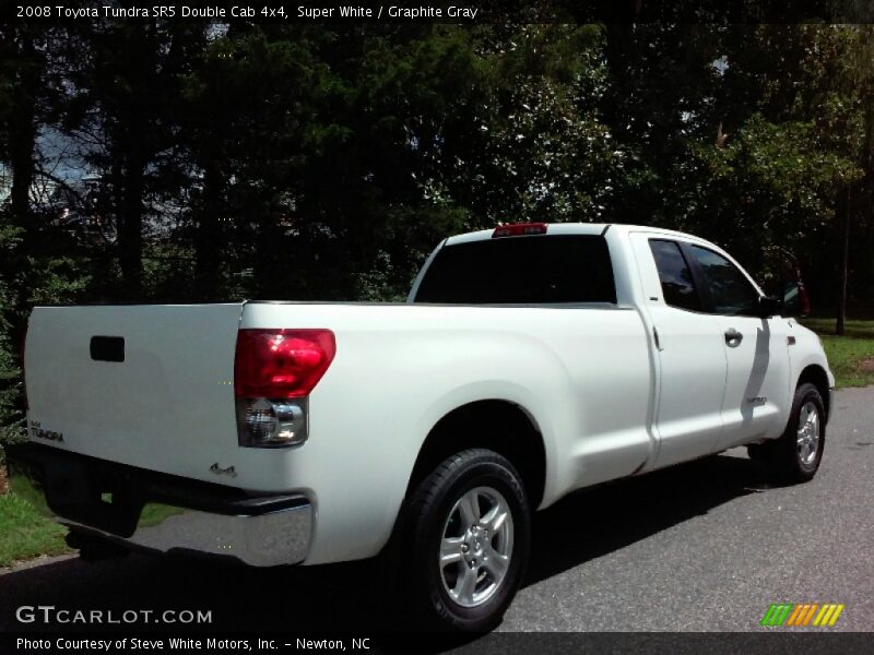 Super White / Graphite Gray 2008 Toyota Tundra SR5 Double Cab 4x4
