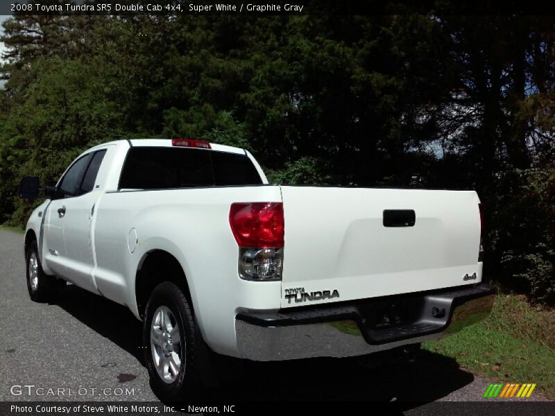 Super White / Graphite Gray 2008 Toyota Tundra SR5 Double Cab 4x4