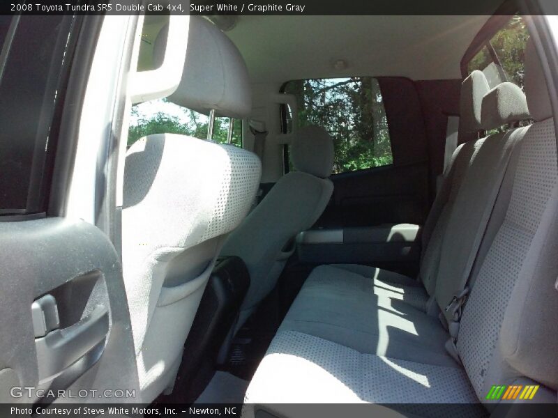 Super White / Graphite Gray 2008 Toyota Tundra SR5 Double Cab 4x4