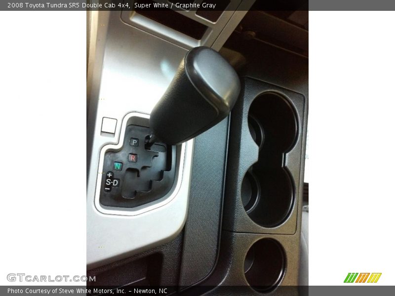 Super White / Graphite Gray 2008 Toyota Tundra SR5 Double Cab 4x4