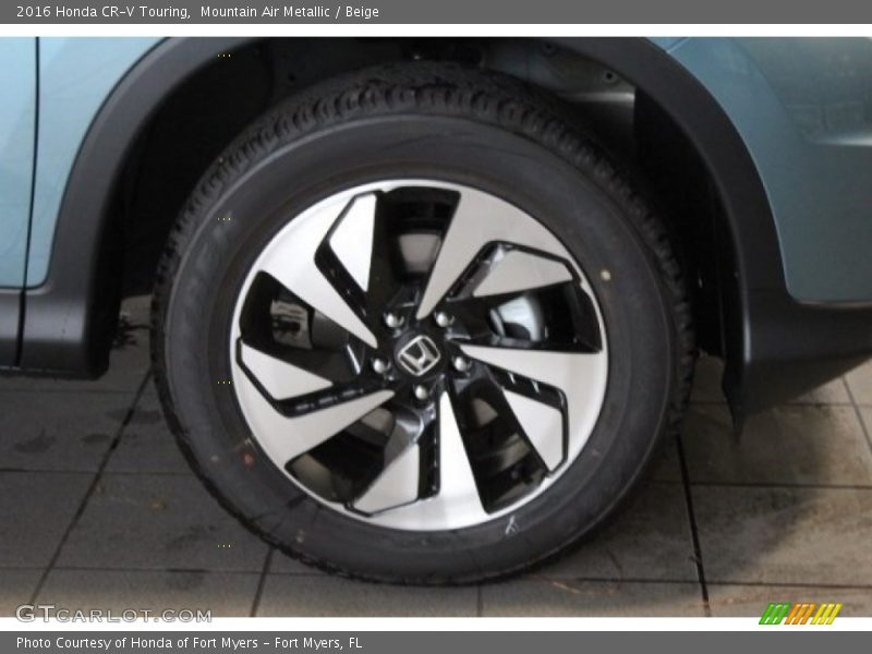 Mountain Air Metallic / Beige 2016 Honda CR-V Touring