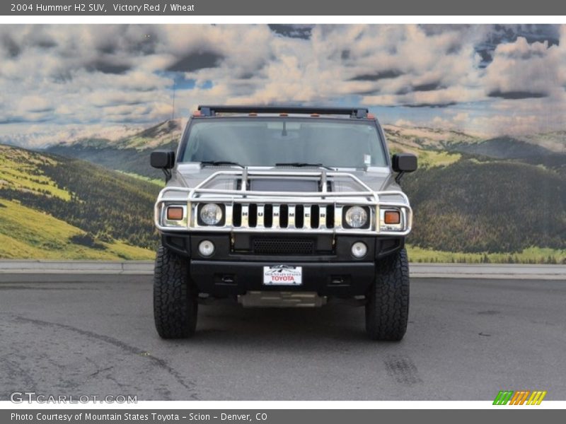 Victory Red / Wheat 2004 Hummer H2 SUV