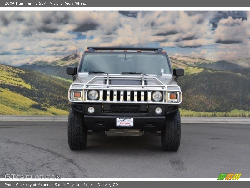 Victory Red / Wheat 2004 Hummer H2 SUV