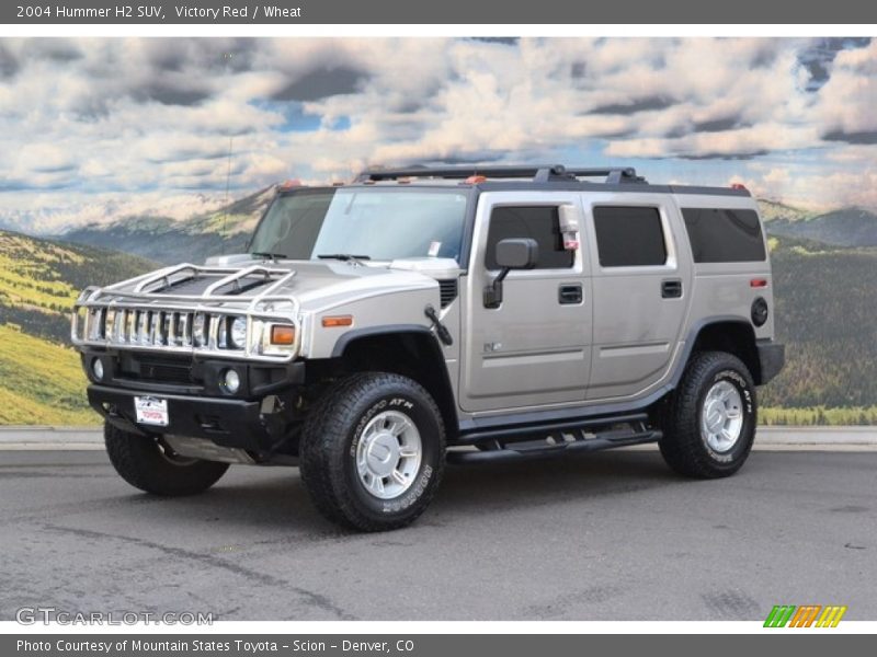 Victory Red / Wheat 2004 Hummer H2 SUV