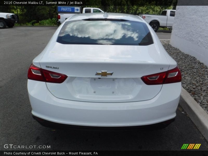 Summit White / Jet Black 2016 Chevrolet Malibu LT
