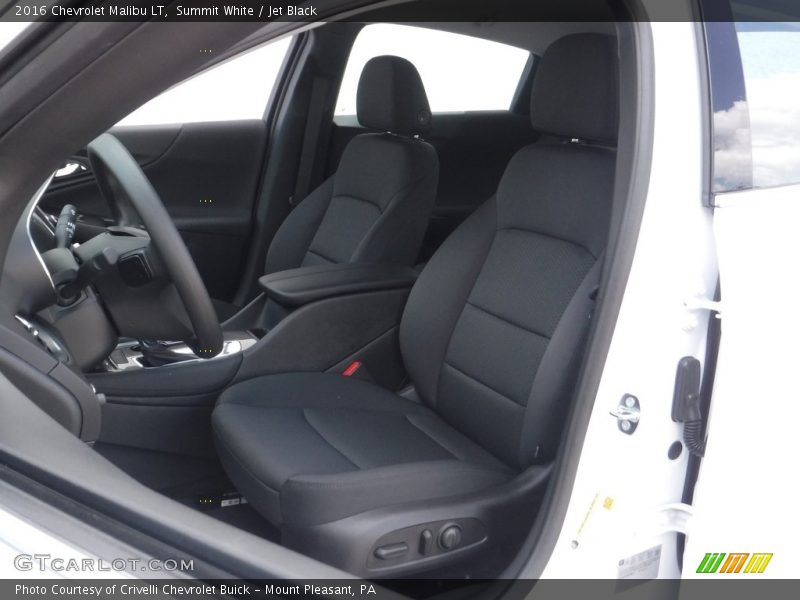 Summit White / Jet Black 2016 Chevrolet Malibu LT