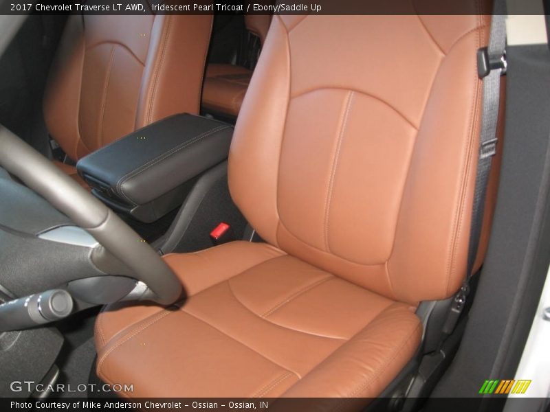Front Seat of 2017 Traverse LT AWD