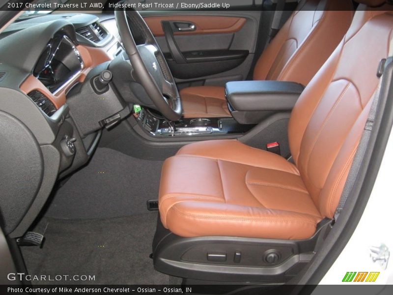  2017 Traverse LT AWD Ebony/Saddle Up Interior