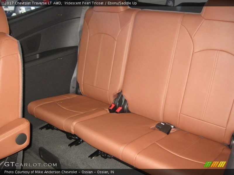 Rear Seat of 2017 Traverse LT AWD