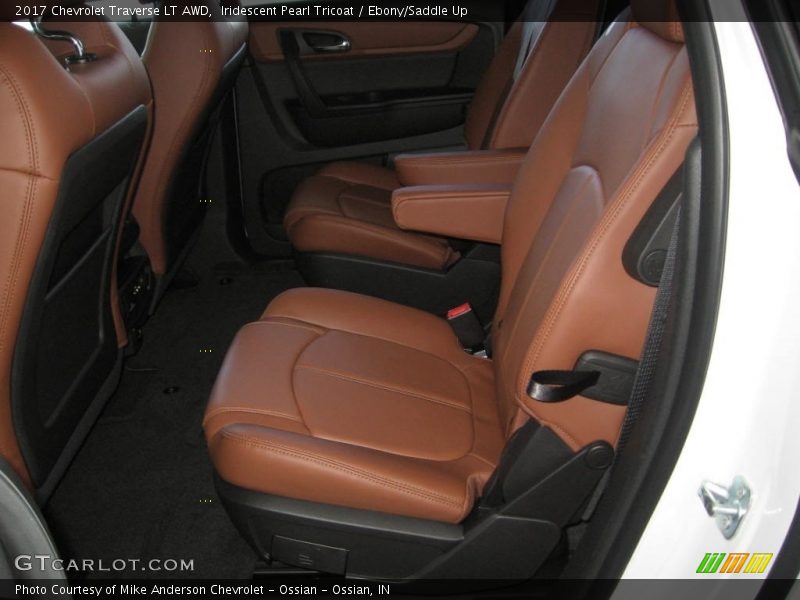 Rear Seat of 2017 Traverse LT AWD