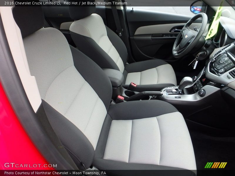 Red Hot / Jet Black/Medium Titanium 2016 Chevrolet Cruze Limited LS