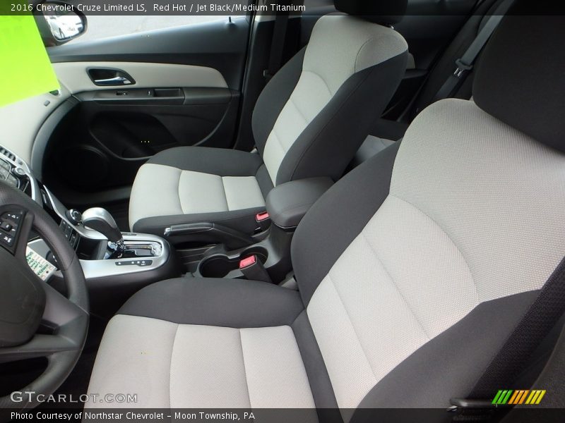 Red Hot / Jet Black/Medium Titanium 2016 Chevrolet Cruze Limited LS