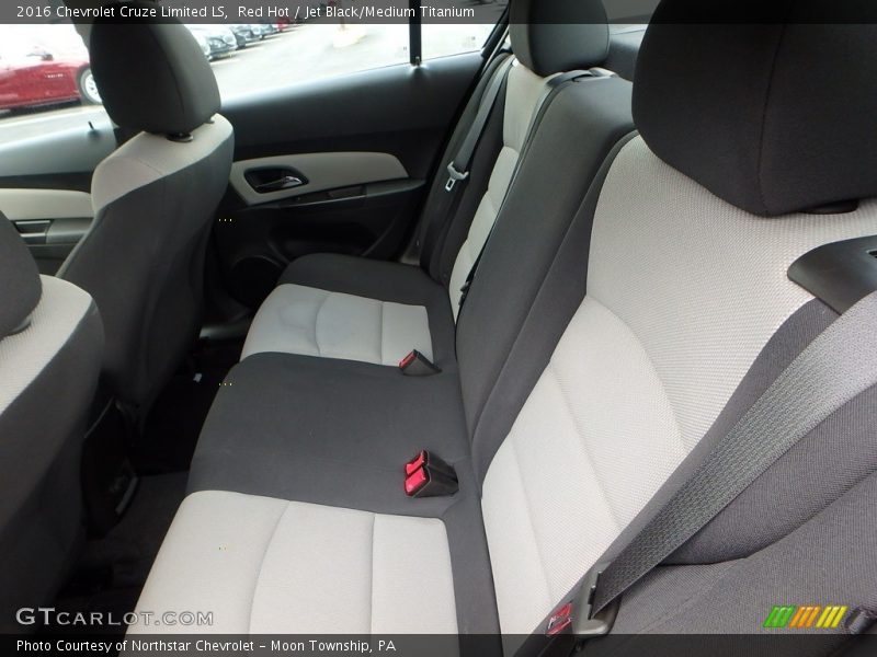 Red Hot / Jet Black/Medium Titanium 2016 Chevrolet Cruze Limited LS