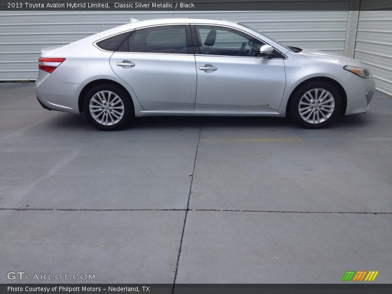Classic Silver Metallic / Black 2013 Toyota Avalon Hybrid Limited