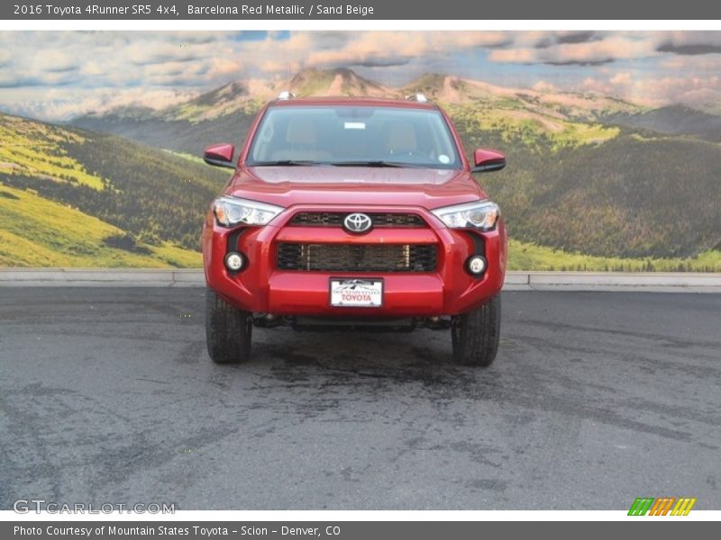 Barcelona Red Metallic / Sand Beige 2016 Toyota 4Runner SR5 4x4
