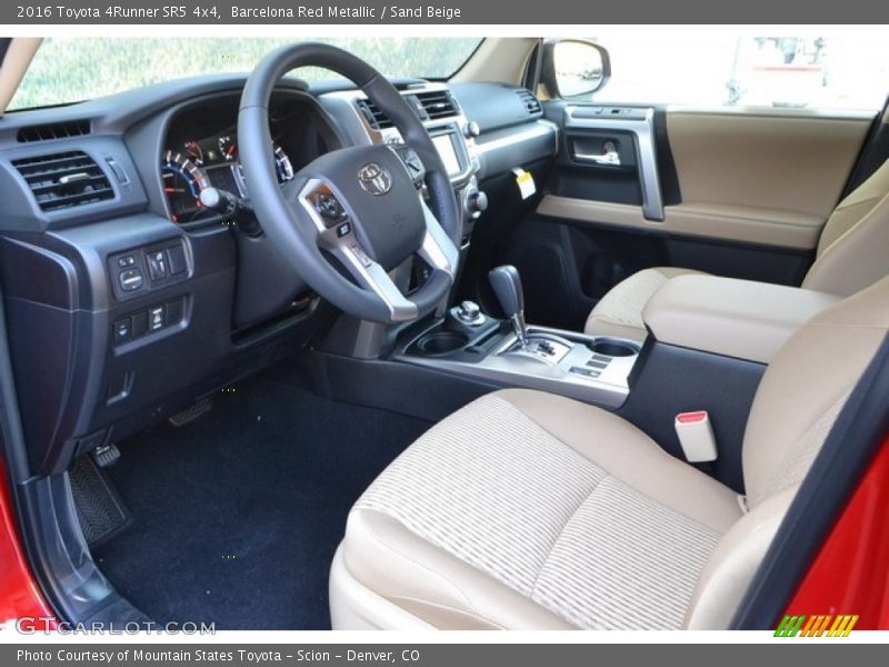 Barcelona Red Metallic / Sand Beige 2016 Toyota 4Runner SR5 4x4
