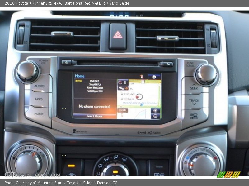 Barcelona Red Metallic / Sand Beige 2016 Toyota 4Runner SR5 4x4