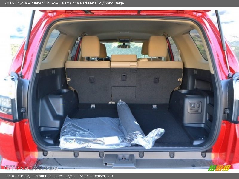 Barcelona Red Metallic / Sand Beige 2016 Toyota 4Runner SR5 4x4
