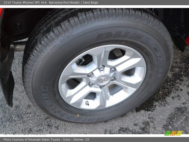 Barcelona Red Metallic / Sand Beige 2016 Toyota 4Runner SR5 4x4