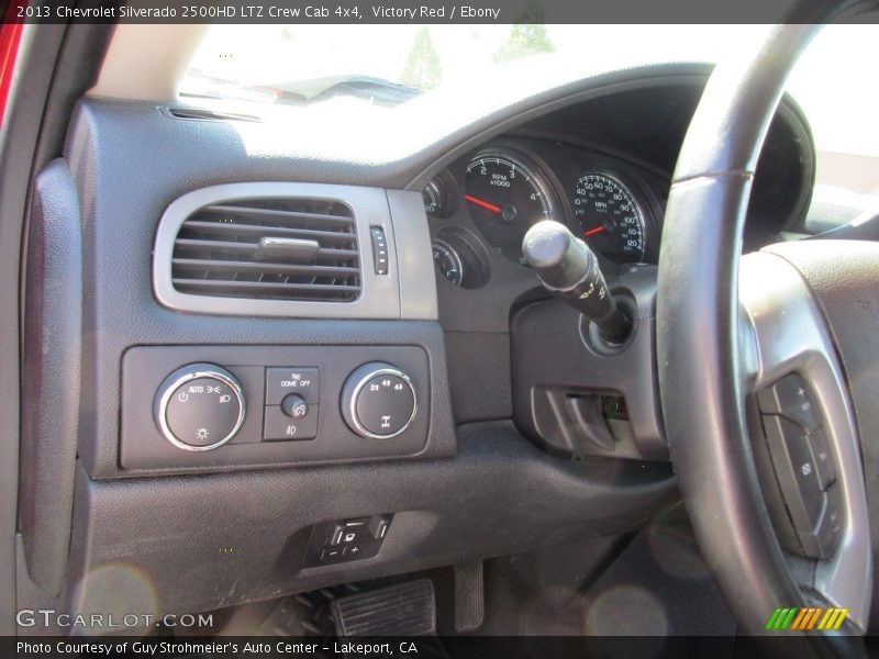 Victory Red / Ebony 2013 Chevrolet Silverado 2500HD LTZ Crew Cab 4x4