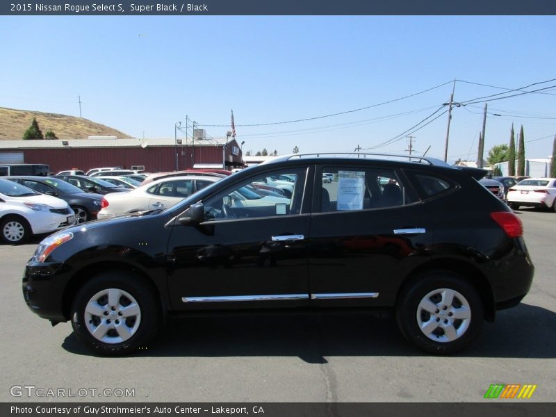 Super Black / Black 2015 Nissan Rogue Select S