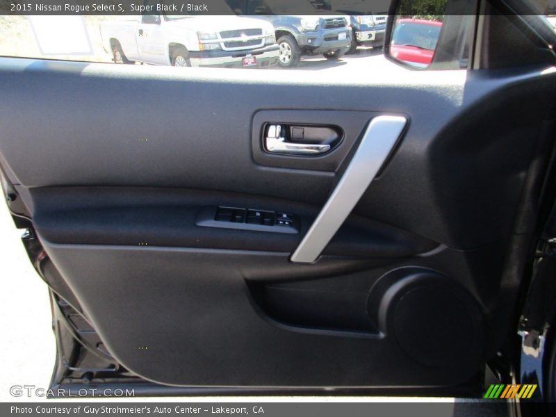 Super Black / Black 2015 Nissan Rogue Select S