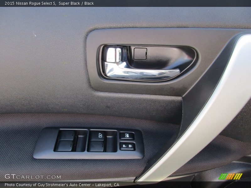 Super Black / Black 2015 Nissan Rogue Select S
