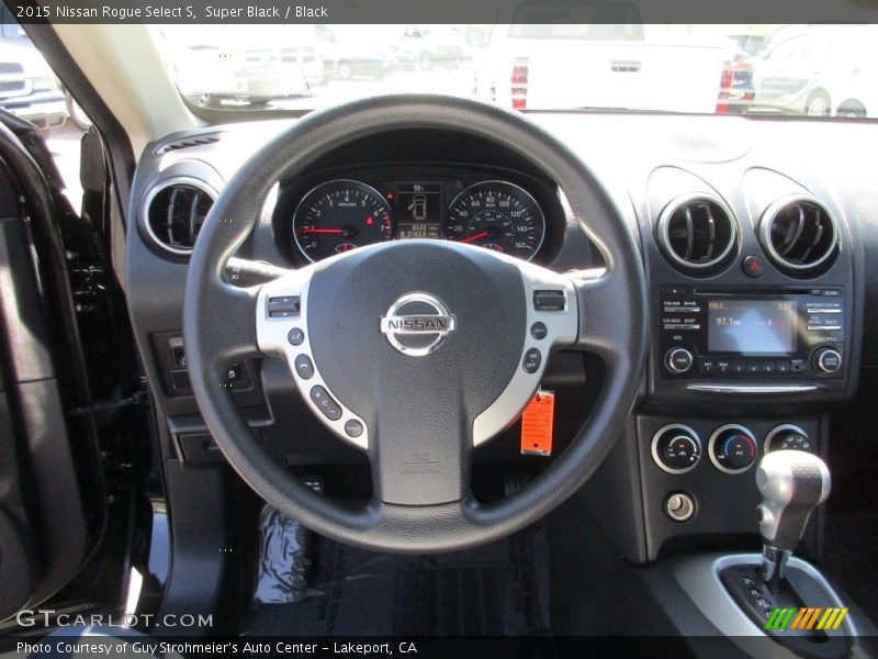 Super Black / Black 2015 Nissan Rogue Select S