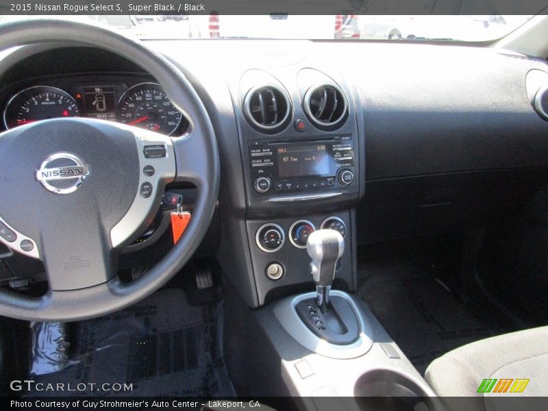 Super Black / Black 2015 Nissan Rogue Select S