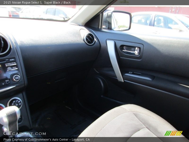 Super Black / Black 2015 Nissan Rogue Select S