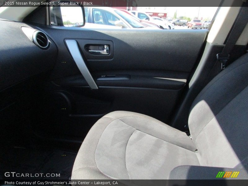 Super Black / Black 2015 Nissan Rogue Select S