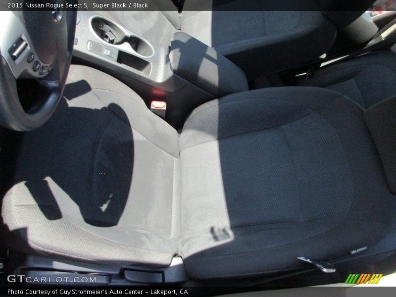 Super Black / Black 2015 Nissan Rogue Select S