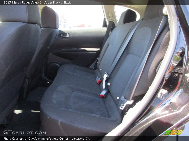 Super Black / Black 2015 Nissan Rogue Select S