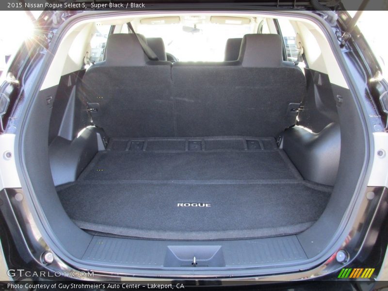 Super Black / Black 2015 Nissan Rogue Select S