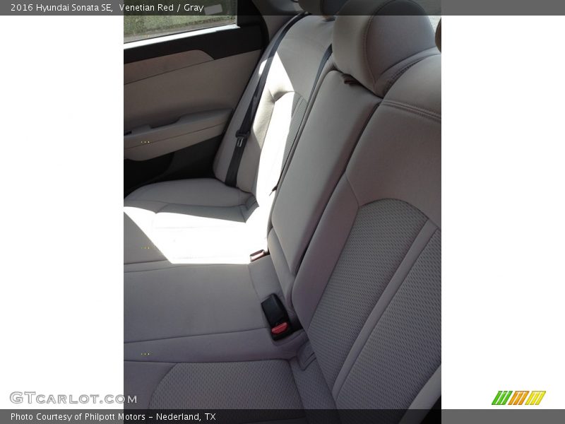 Venetian Red / Gray 2016 Hyundai Sonata SE