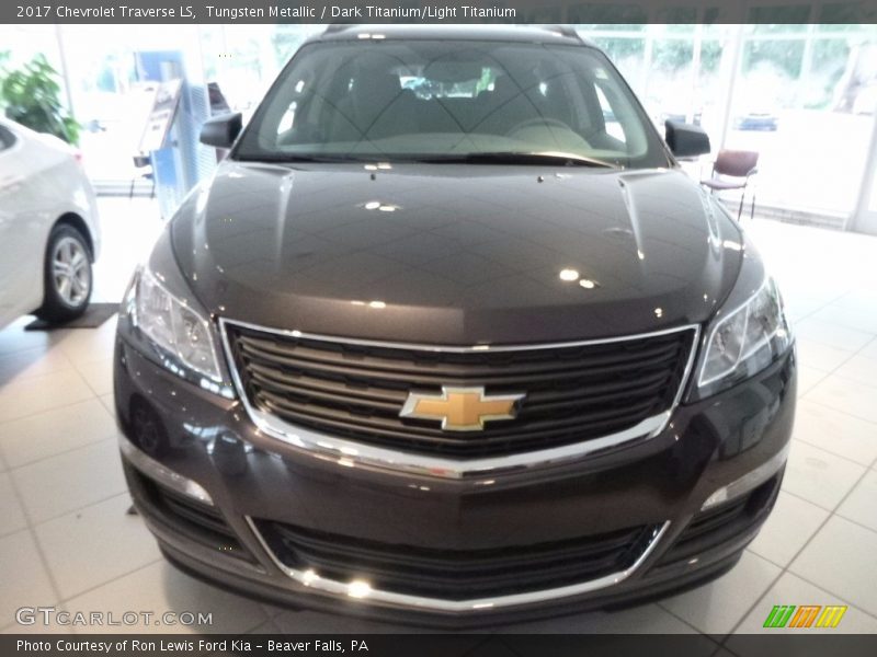 Tungsten Metallic / Dark Titanium/Light Titanium 2017 Chevrolet Traverse LS